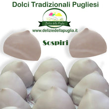 Carica l'immagine nel visualizzatore di Gallery, i migliori Sospiri Pugliesi da Bisceglie con Glassa variante delle Tette delle Monache in confezione da 8 Pz.