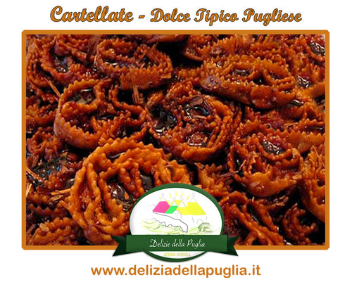 Le Cartellate Pugliesi di Nonna Gina una riceetta originale di Dolci Tipici Pugliesi e dolci Biscegliesi sono delle vere Delizia della Puglia