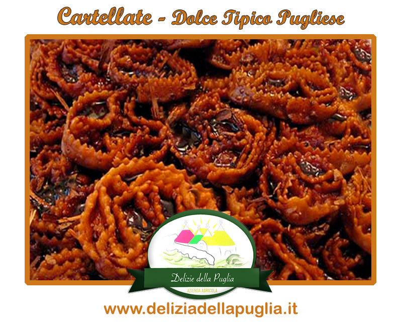 Le Cartellate Pugliesi di Nonna Gina una riceetta originale di Dolci Tipici Pugliesi e dolci Biscegliesi sono delle vere Delizia della Puglia