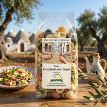 Carica l'immagine nel visualizzatore di Gallery, Ottima Orecchietta Pugliese ai 4 gusti con Grano di Puglia da antiche origini dei Prodotti Tipici Pugliesi delle Vere Delizie della Puglia Bisceglie
