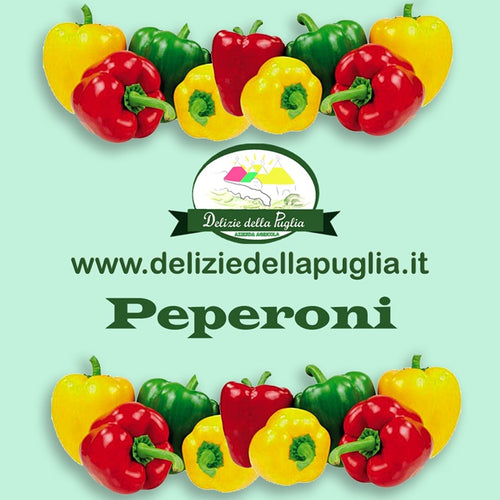 Finalmente il Peperone di Puglia una Vera Delizia di Puglia il Peperone Pugliese direttamente a casa tua