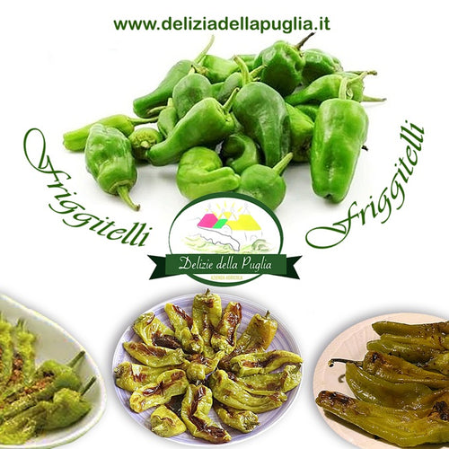 Finalmente il Peperone Friggitelo della Puglia una Vera Delizia di Puglia il Peperone Pugliese direttamente a casa tua