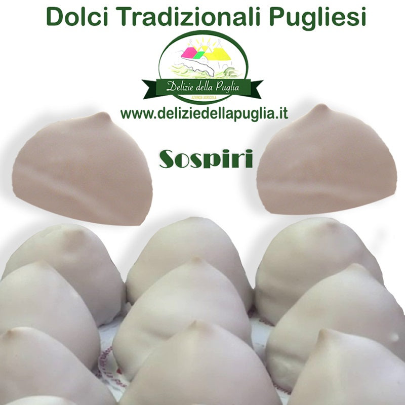 i migliori Sospiri Pugliesi da Bisceglie con Glassa variante delle Tette delle Monache in confezione da 8 Pz.