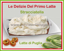 Carica l&#39;immagine nel visualizzatore di Gallery, Gustosa morbida e cremosa la Stracciatella fresca una vera Delizia della Puglia direttamente a casa tua
