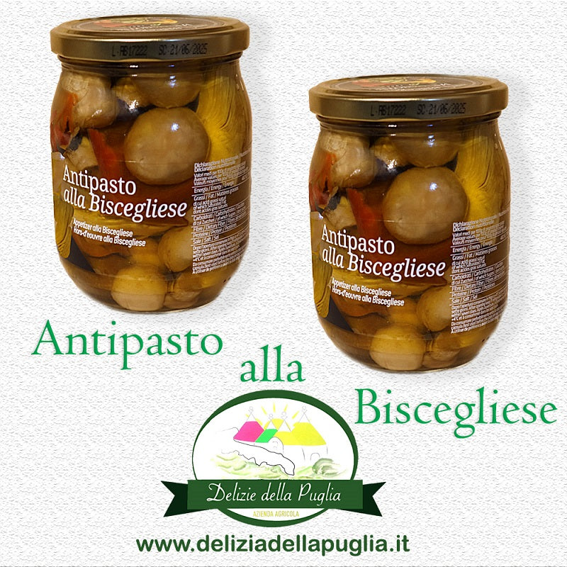 Favoloso Antipasto alla Barese in Olio extra vergine di oliva Pugliese una vera Delizia della Puglia da Bisceglie 8033866853796 