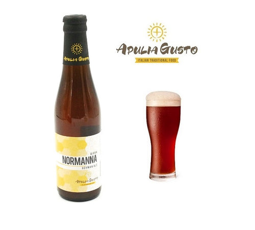 Birra Normanna Ambrata in bottiglia confezione da 33 cl. - 0958100621  - Ean 8056646720019