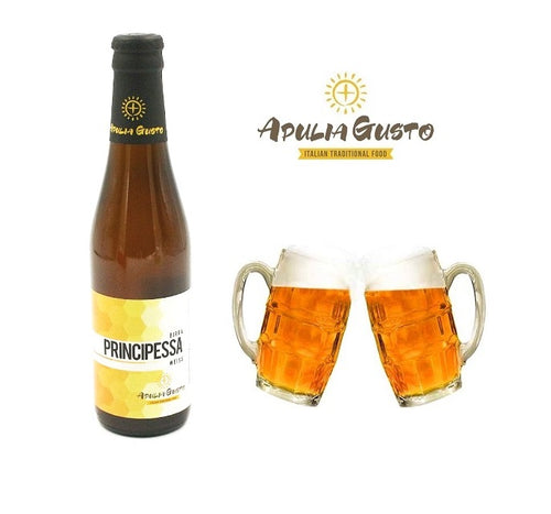 Birra Principessa Bianca weiss in bottiglia da 33 cl. - 0958100620 da Apuliagusto
