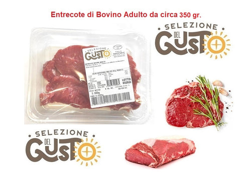 Entrecote di Bovino Adulto da 300 gr. – 0958100331 da Selezione del Gusto e Sapore di Puglia