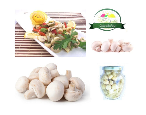 Funghi Champignon sottolio interi confezione 314 ml. - 0958100209 da Apuliagusto - Lillo