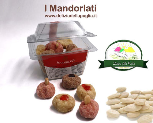 I Marzapane Mandorlati di pasta reale di mandorle della Terra di Puglia vere Delizie della Puglia perfetti come idea regalo