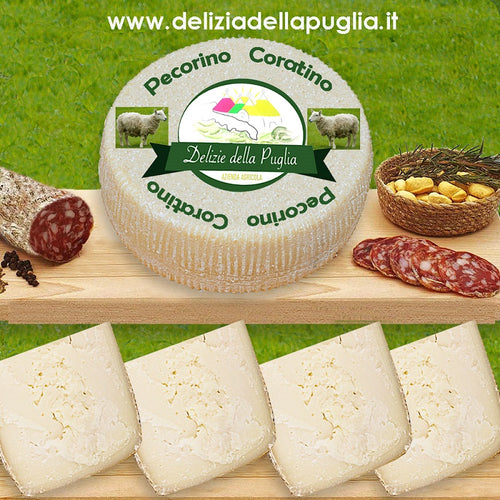 è Ottimo il Pecorino da tavola Coratino un Formaggio canestrato Pugliese da Cotato in Puglia da latte Ovino una vera Delizia della Puglia