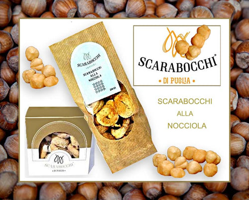 Scarabocchi di Puglia alla Nocciola i Taralli Dolci alla Nocciola  sono deliziosi 