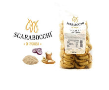 Carica l&#39;immagine nel visualizzatore di Gallery, Taralli Pugliesi alla Cipolla gr. 400 Taralli Salati da Scarabocchi di Puglia - 0958200053
